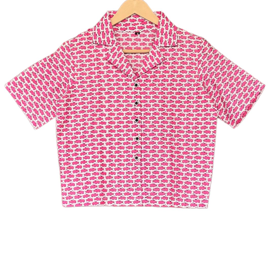 Piggy Pink Cotton Charm
