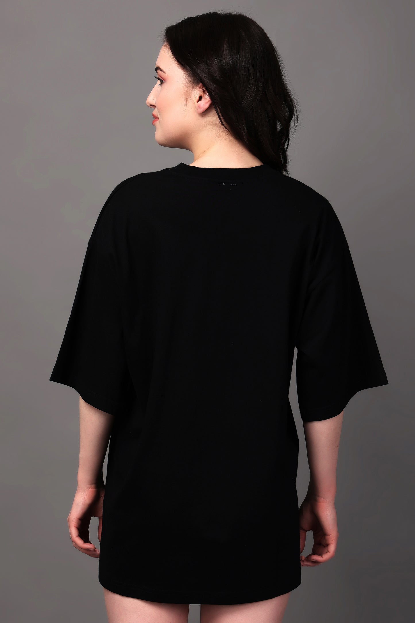 Graphic Print Oversized Tee