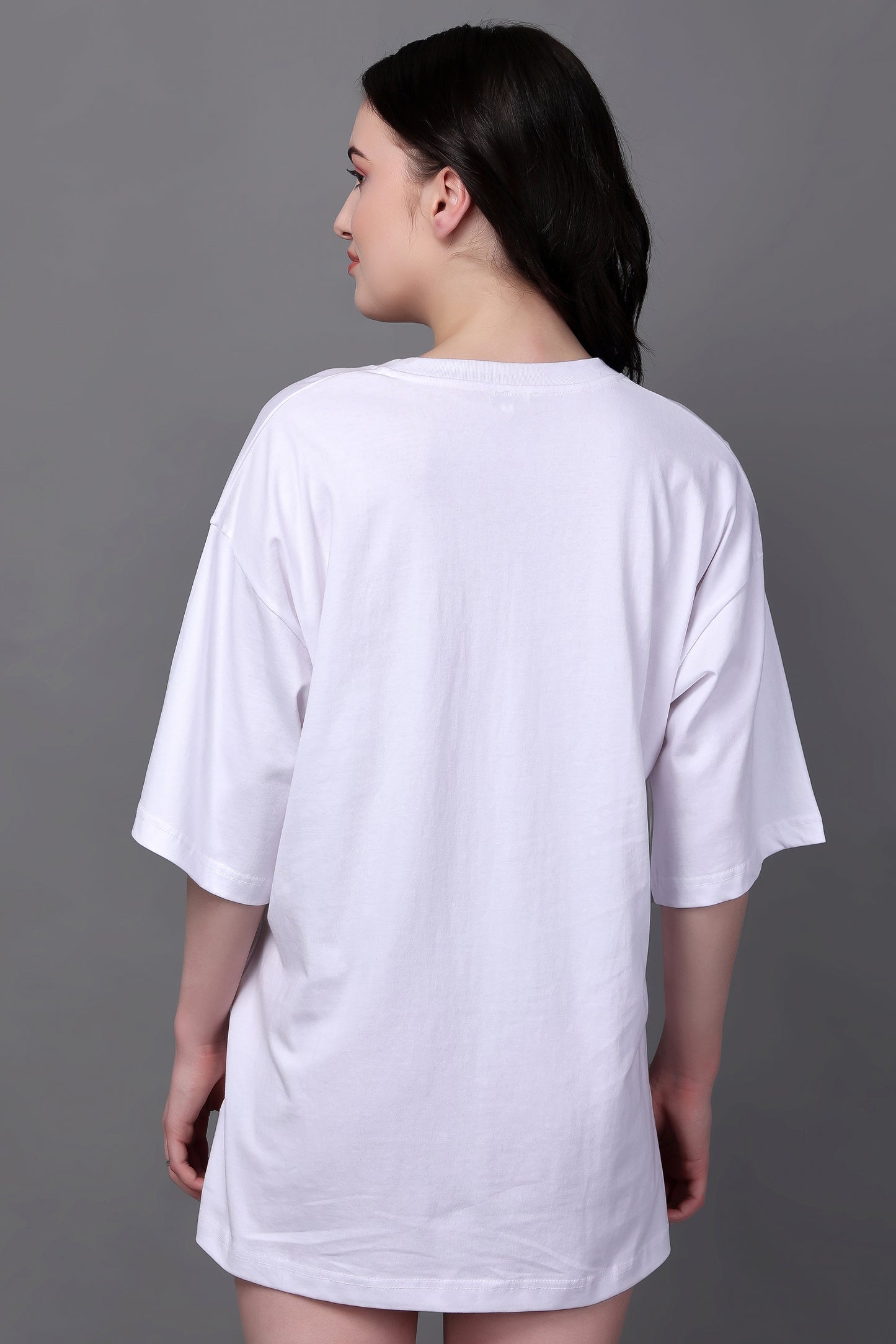 Graphic Print Oversized Tee