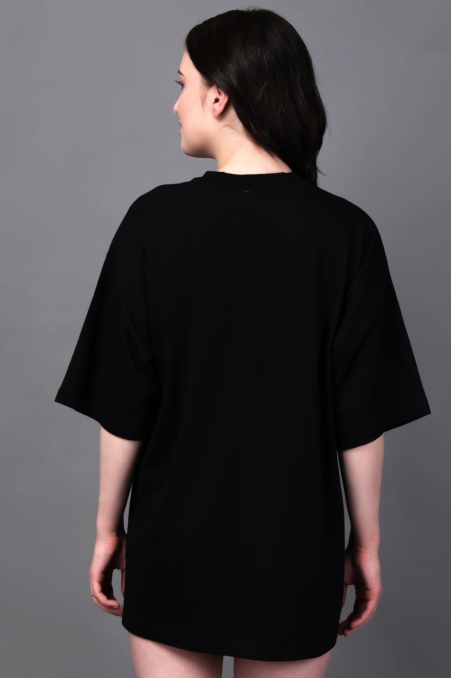 Graphic Print Oversized Tee